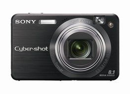 Sony Cybershot DSCW150/B 8.1MP Digital Camera with 5x Optical Zoom with Super Steady Shot (Black) N11