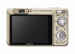Sony Cybershot DSCW150/B 8.1MP Digital Camera with 5x Optical Zoom with Super Steady Shot (Black) N13