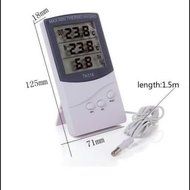 New Digital LCD Indoor Outdoor Thermometer Hygrometer Temperature Humidity Meter N2