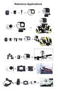 LC Prime&reg; Gift WIFI SJ4000 12MP HD 1080P Sports Waterproof Camera Camcorder Novatek Chip plastic 1 N11
