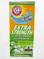 Arm &amp; Hammer Extra Strength Carpet Odor Eliminator Plus Oxi Clean Dirt Fighters - 2 Boxes, 18oz ea