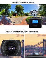 Blueskysea OKAA Sports Action Panoramic Camera WIFI VR 1440P 360 Video Camera with Waterproof Case Accessory Kits... N9
