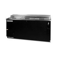 Beverage-Air DW79-B-29 Deep Well Frosty Brew Bottle Cooler 3 Lids and 5 Dividers 24.1 cu.ft. Capacity Black Exterior...