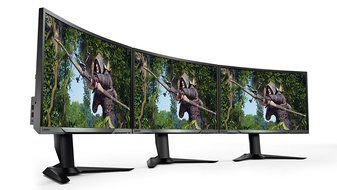 Lenovo Y27g Razer Edition 27-Inch FHD LED-Lit 16:9 Curved Widescreen Gaming Monitor with Chroma... N25