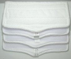 Eshoppercity - 4 Replacement Microfiber Pads Compatible with Shark Steam and Spray Model SK140 SK115 SK410 SK435...