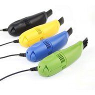 Mini USB Laptop Keyboard Cleaner Dust Collector Black N3