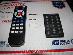 Remote for Bose Wave Radio CD Model # AWRC-1G