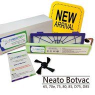 CyberTech High Capacity 7200 mAh Lithium Ion Battery for Neato Botvac Series 70e 75 80 85 and Botvac D Series...