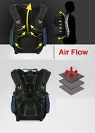 Swiss Gear fashion Laptop notebook tablet ipad macbook backpack. Multifunctional Men Luggage for travelling,camping... N2