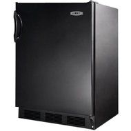 Summit AL-752B 24&quot; 5.5 cu.ft. Capacity ADA Compliant Compact Refrigerator with Automatic Defrost Adjustable Thermostat...