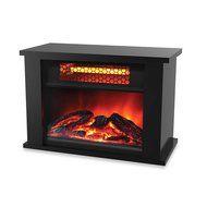 Life Zone 750 watts Electric Infrared Fireplace Heater Displays Flame Effect with Remote Control