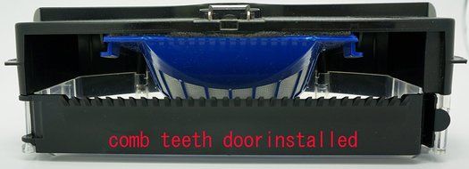 Metapo&reg; Comb teeth door for AeroVac and AeroVac Series 2 dust bin