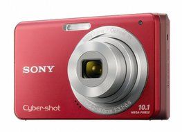 Sony Cyber-shot DSC-W180 10.1MP Digital Camera with 3x SteadyShot Stabilized Zoom and 2.7-inch LCD (Silver)