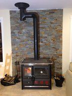 Wood Burning Cook Stove La Nordica "Rosa XXL", with Baking Oven N2