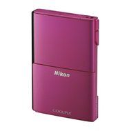 Nikon COOLPIX S100 Compact Digital Camera - Pink (16MP, 5x Optical Zoom, 3.5 inch OLED Touch Screen) N3