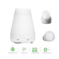 Antiya 100ml Aromatherapy Essential Oil Diffuser Portable Ultrasonic Cool Mist Aroma Humidifier with Color LED... N5