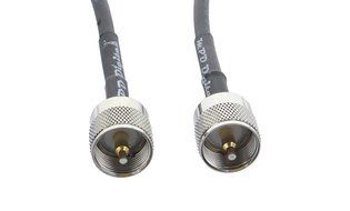 MPD Digital RG58-PL259-PL-259-male-6FT RG58 coaxial cable pigtail jumper with UHF PL-259 male connectors MILSPEC... N3