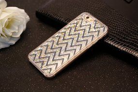 iPhone 6 Case, iPhone 6S Case,PHEZEN Christmas Tree Santa Claus Design Cool Quicksand Moving Stars Bling Glitter... N18