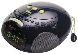 Sony ICF-CD831 PSYC Clock Radio/CD Player (Blue) (Discontinued by Manufacturer)