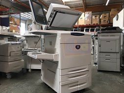 Refurbished Xerox DocuColor 260 Tabloid-size Digital Color Printer &ndash; 60/75 ppm, Copy, Print, Scan, 2400 x 2400... N3