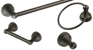 Design House 536706 Allante 4-Piece Bathroom Kit, Oil Rubbed Bronze Finish by Design House