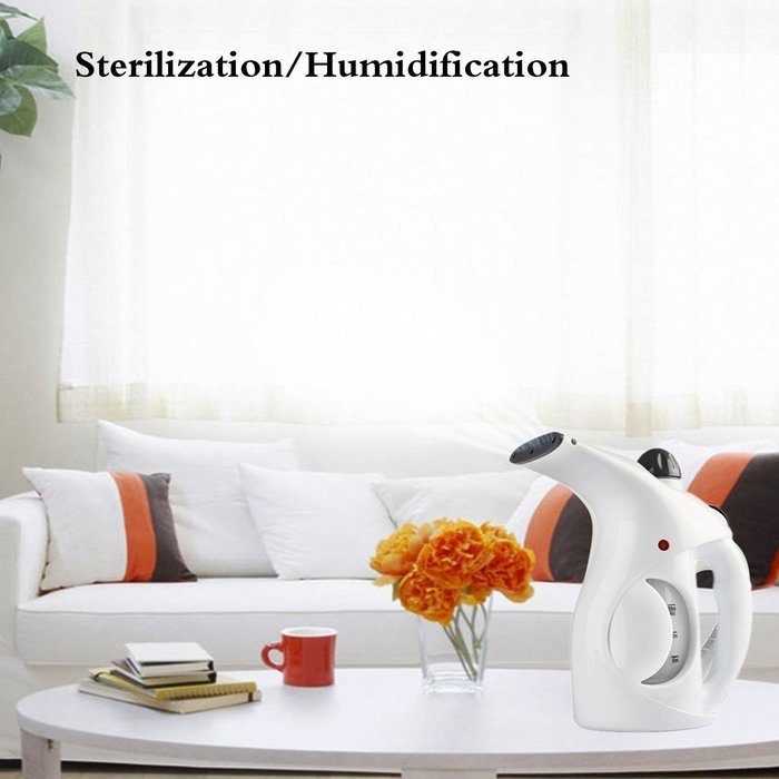 Garment Steamer,WONFAST 2 In 1 Facial Steamer Mini Portable Handheld Fabric Clothes Ironing Steamer with Brush... N20