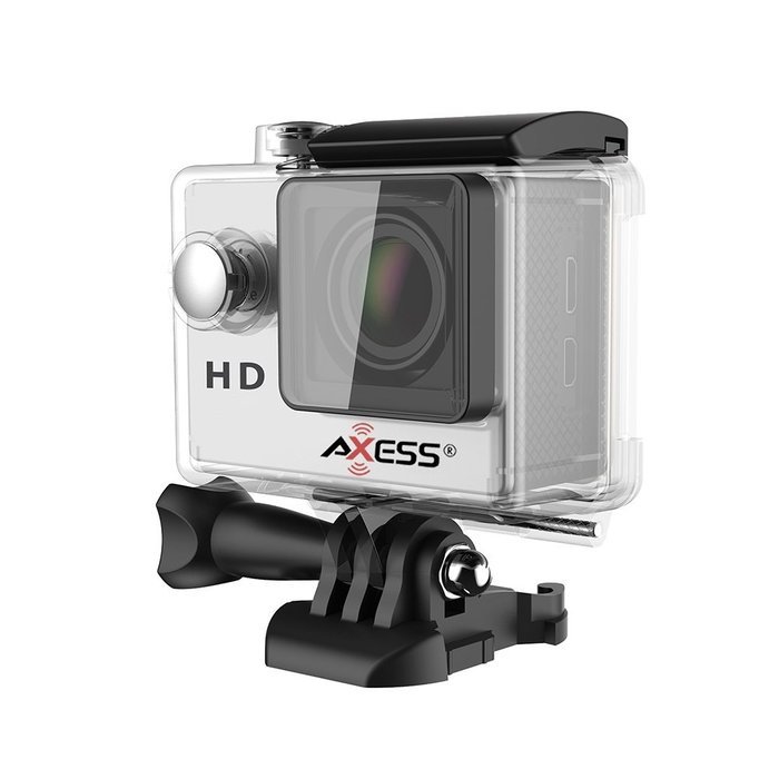 AXESS CS3607-BK 1080p HD 360 Degree Sports and Action Camera with Waterproof Housing, Accessories and Built-in... N39