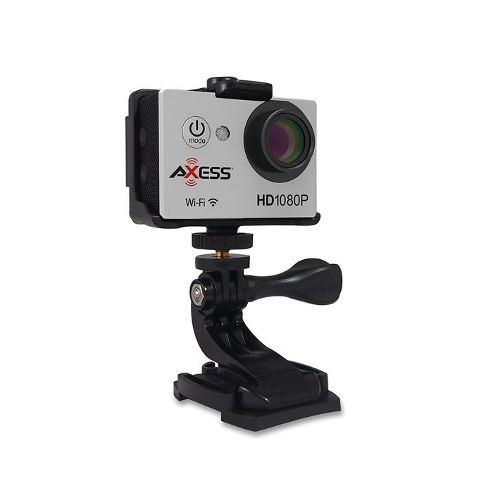 AXESS CS3607-BK 1080p HD 360 Degree Sports and Action Camera with Waterproof Housing, Accessories and Built-in... N45