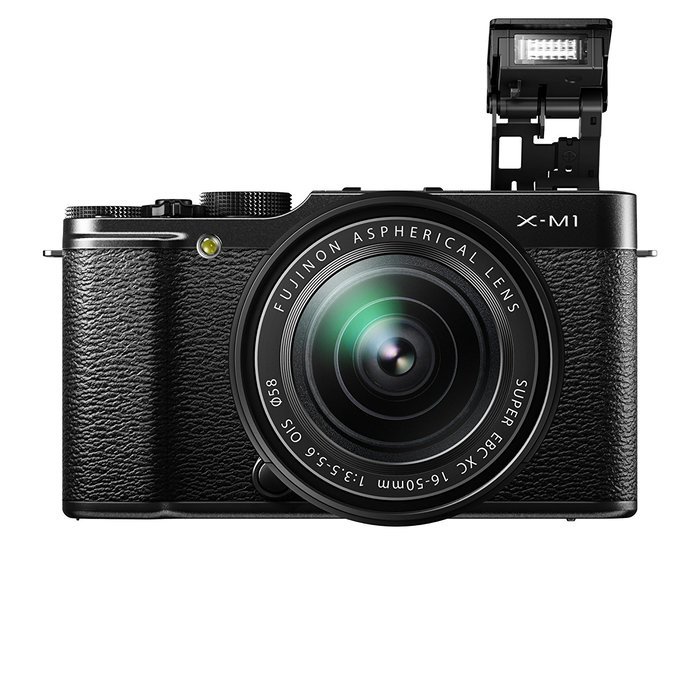 Fujifilm X-M1 Compact System 16 MP Digital Camera with 3-Inch LCD Screen - Body Only (Brown) N28