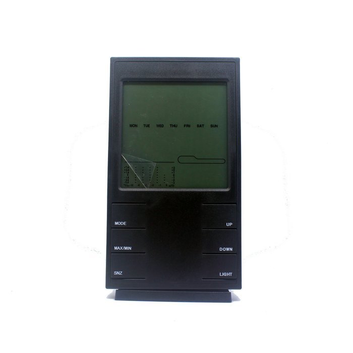 T&B Indoor Digital Thermometer and Humidity Temperature Meter Digital Alarm Clock Snooze Calendar and Home Weather...