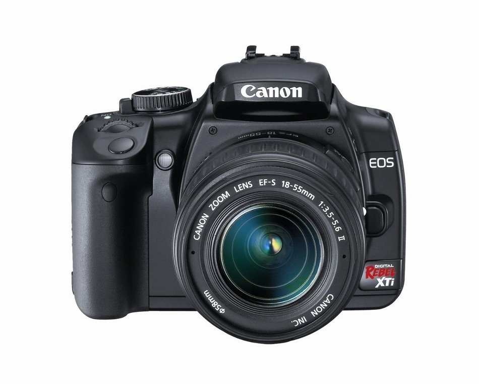 Canon Digital Rebel XTi 10.1MP Digital SLR Camera (Black Body Only) N6