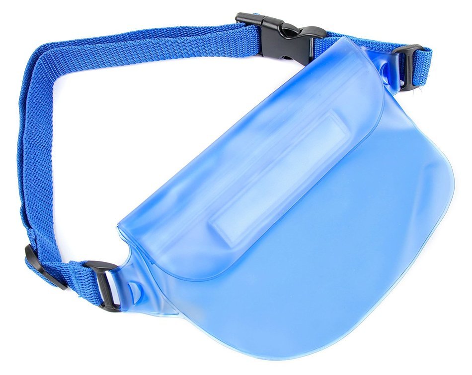 Blue 'Travel' Holiday Waterproof Window Dry Case with Adjustable Waist Strap for Brinno TLC200 Pro HDR Time Lapse... N4