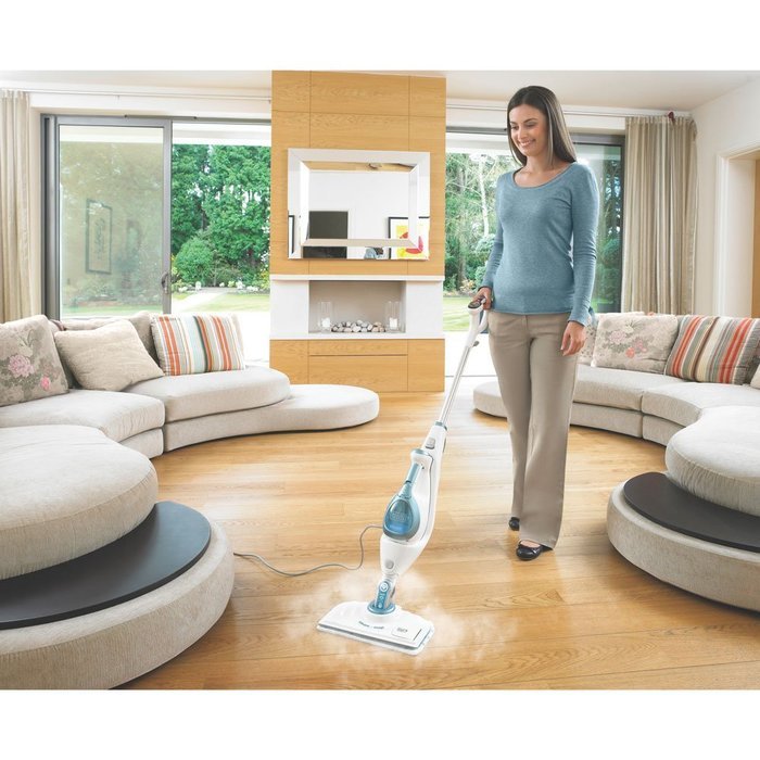 BLACK+DECKER BDH1725SM SmartSelect Steam Mop N5