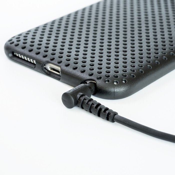 Zeskit Headphones Cable - Silver Plated Copper Conductor, 3.5mm Stereo Audio Jack, Tangle Free Cord (4 feet, Dark... N10