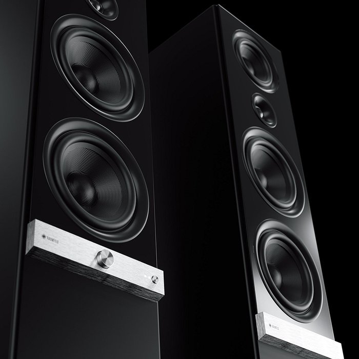 Raumfeld Stereo L Wireless Streaming Floorstanding Speaker (Pair, White) N2