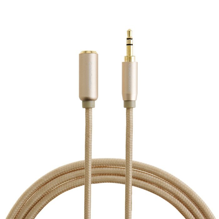 CableCreation 3.3-Feet 3.5mm Braided audio cable, Male to Male Stereo Aux Cable with Premium Metal, for Smartphones... N26