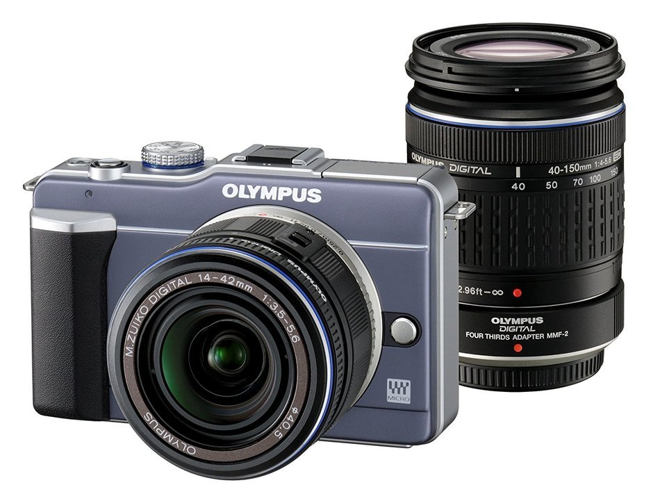 Olympus PEN E-PL1 12.3MP Live MOS Micro Four Thirds Mirrorless Digital Camera with 14-42mm f/3.5-5.6 Zuiko Digital... N9