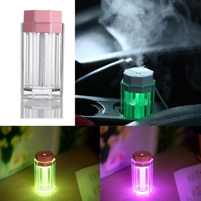 Exquisite Humidifier, Franterd Ultrasonic Whisper-quiet USB Portable Air Diffuser Purifier Atomizer with LED Night... N2
