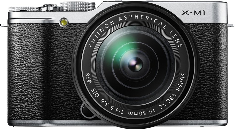 Fujifilm X-M1 Compact System 16 MP Digital Camera with 3-Inch LCD Screen - Body Only (Brown) N48