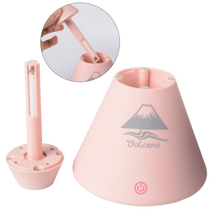 XCSOURCE White Volcano Humidifier Desktop USB Air Diffuser Purifier Sprayer LED Night Light HS200 N4
