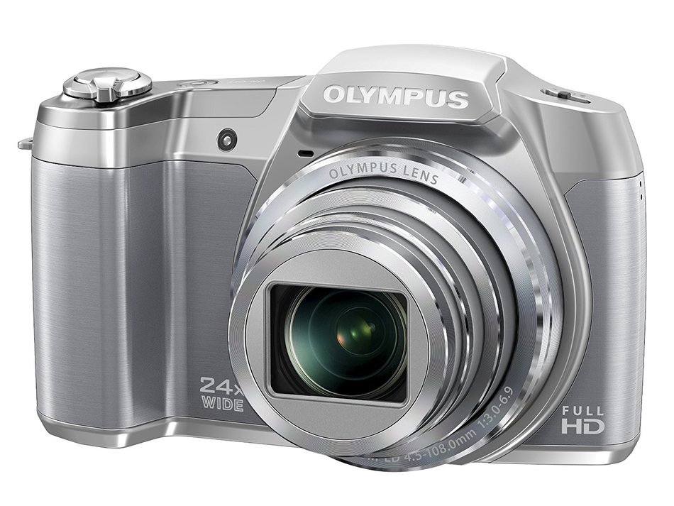 Olympus Stylus SZ-16 iHS Digital Camera with 24x Optical Zoom and 3-Inch LCD (Silver) (Old Model) N2