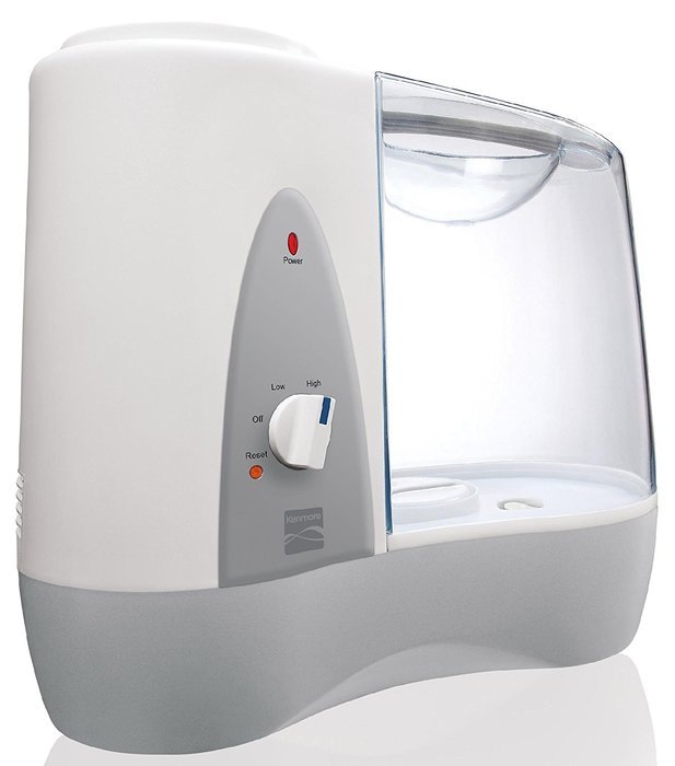Kenmore Warm-mist Humidifier w/ Medicine Tray 1.1 Gal. 200 Sq Feet or More