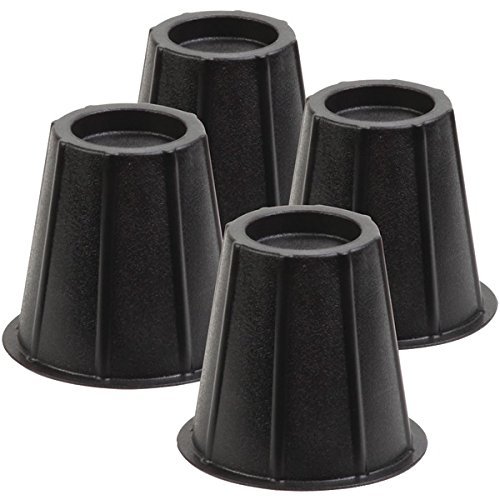 New HONEY-CAN-DO STO-01004 6" Round Bed Risers, Set of 4