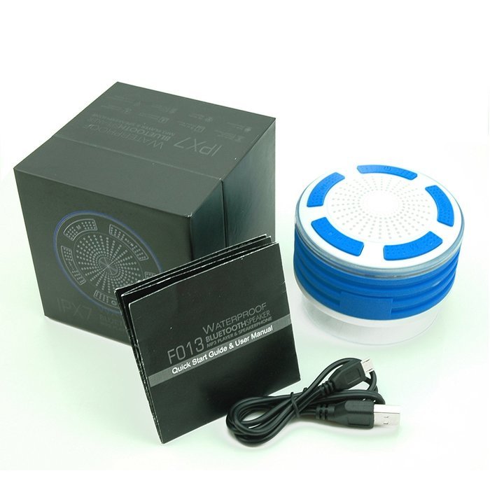 KONG KIM IPX7 100% Waterproof Bluetooth Speaker & Shockproof Floating Shower Speaker Shower Radio,With Colorfull... N5