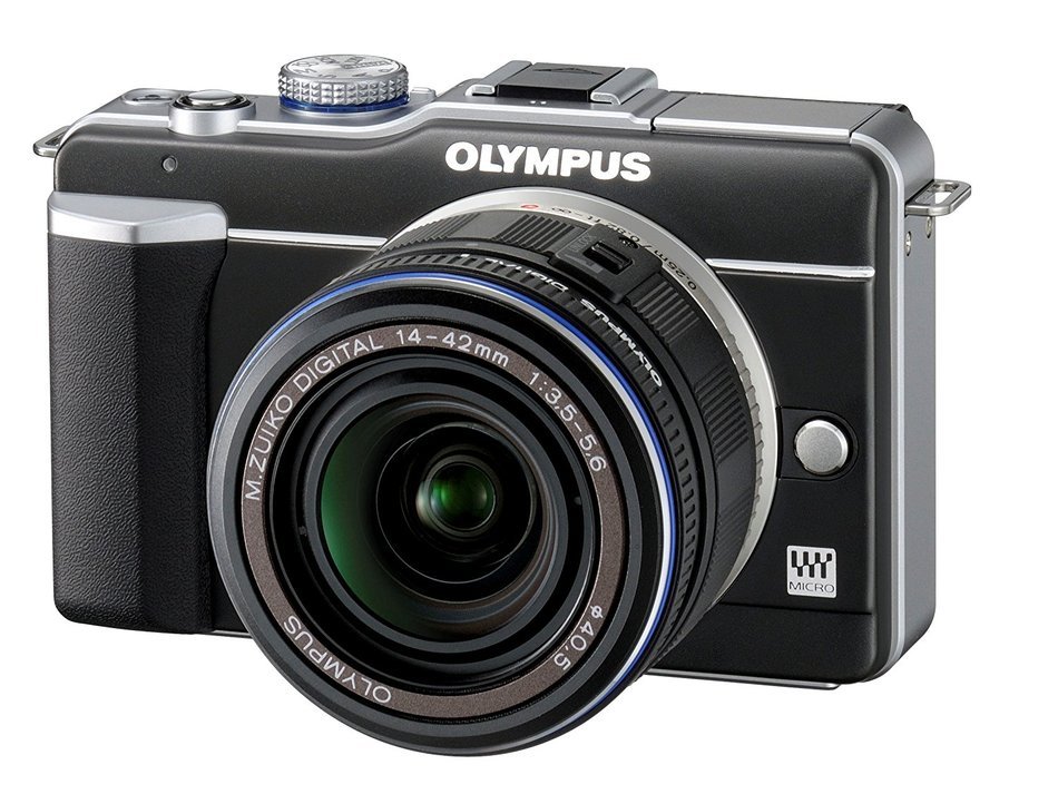 Olympus PEN E-PL1 12.3MP Live MOS Micro Four Thirds Mirrorless Digital Camera with 14-42mm f/3.5-5.6 Zuiko Digital... N14
