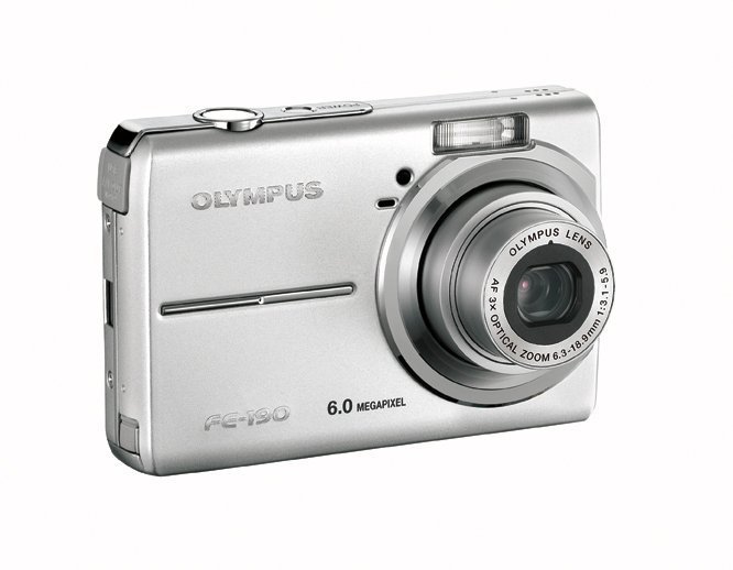 Olympus FE-190 6MP Digital Camera with Digital Image Stabilized 3x Optical Zoom N4