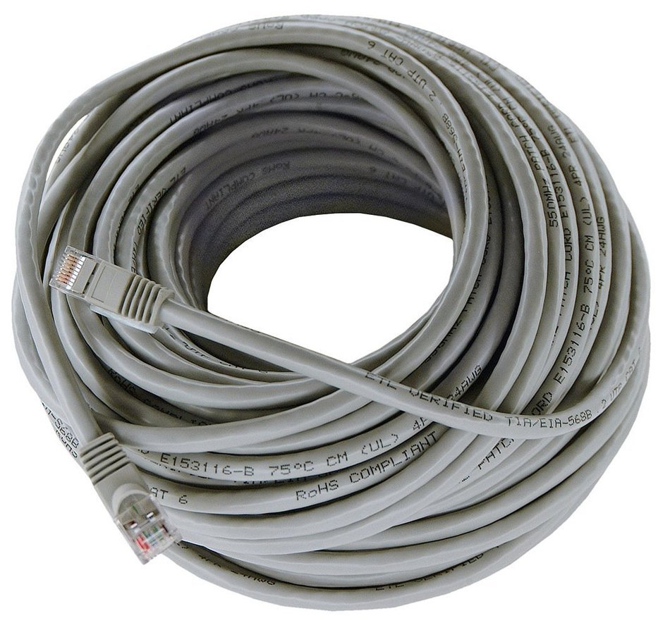 Shaxon UL724M8100BU-8FB RJ45 to RJ45 Category 6 Patch Cord - Blue, 100 Feet N13
