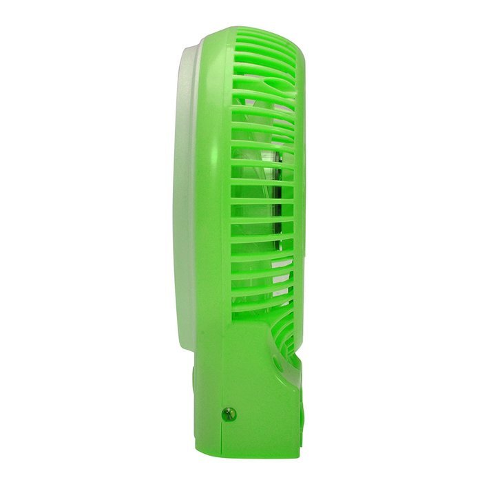 GIZGA Mini Portable USB Rechargeable 3 Speeds Personal Fan with LED Light, Built in 2200mAh 18650 Lithium-ion...