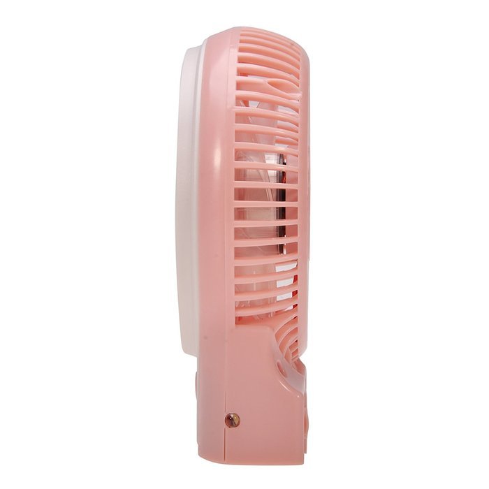 GIZGA Mini Portable USB Rechargeable 3 Speeds Personal Fan with LED Light, Built in 2200mAh 18650 Lithium-ion... N4