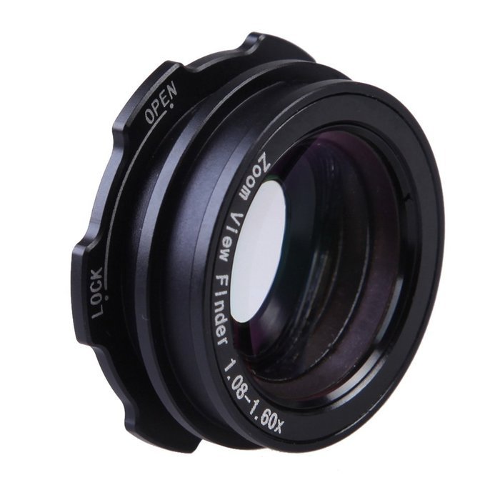 Andoer 1.08x-1.60x Zoom Viewfinder Eyepiece Magnifier for Canon Nikon Pentax Sony Olympus Fujifilm Samsung Sigma...
